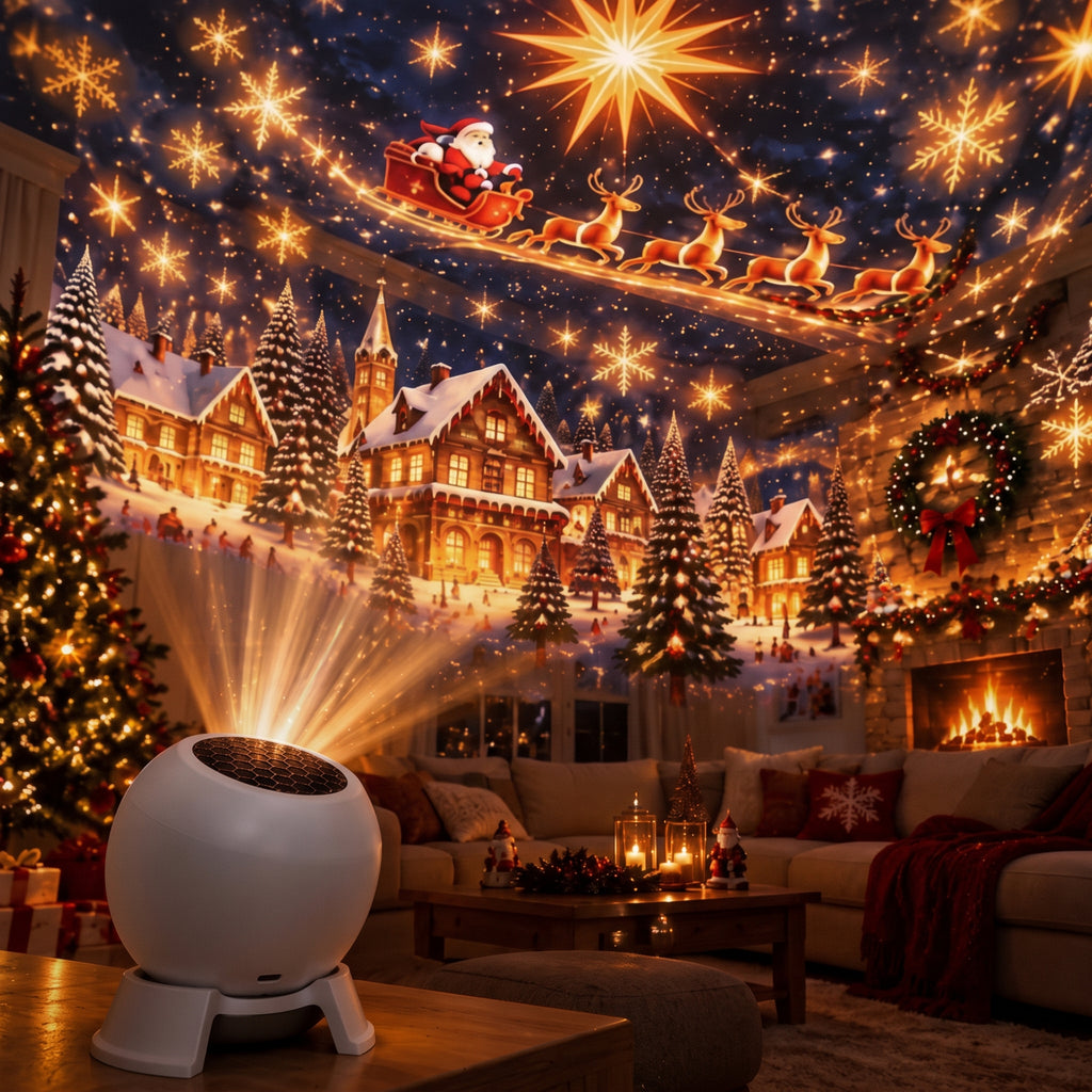 CozyCast™ Christmas Wonderland Projector