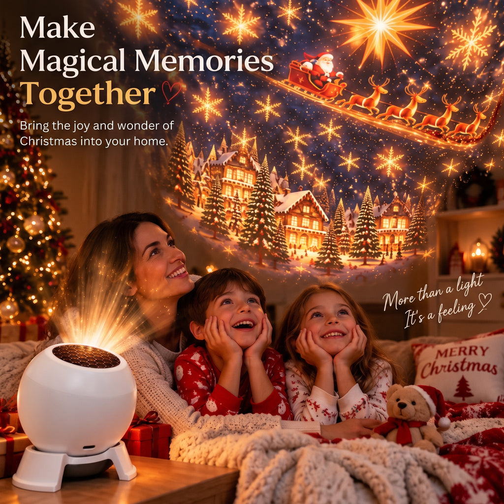 CozyCast™ Christmas Wonderland Projector